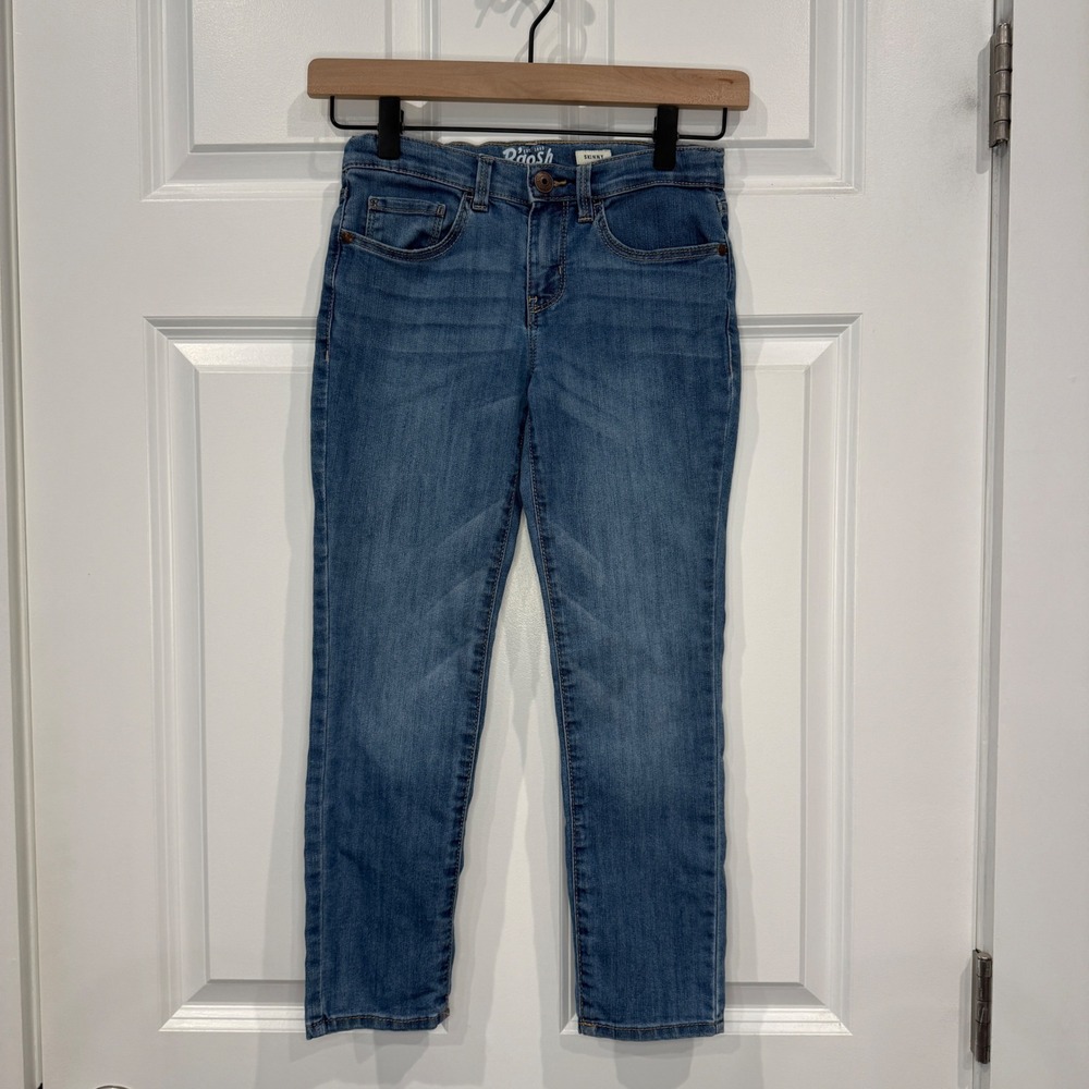 OshKosh Bgosh Girls Skinny Jeans Medium Wash Blue‎ Denim Size 7
